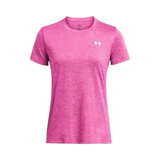 Under Armour Tech Short SleeveC- Twist Dames Sportshirt - Roze
