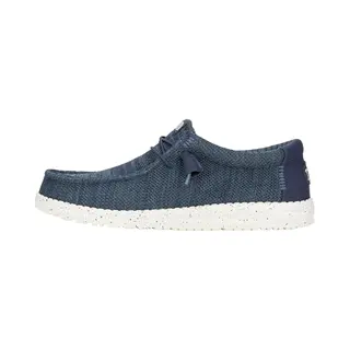 Hey Dude, Mannen, Sneakers, Wally Stretch Sox, Blauw, (42)
