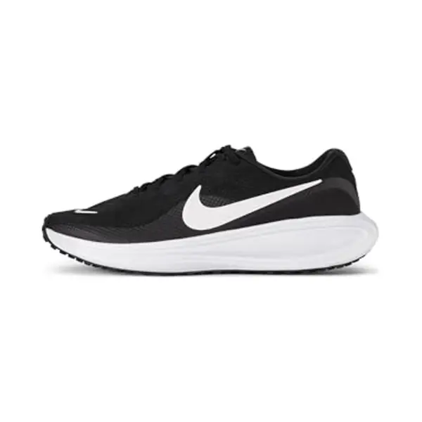 Nike Loopschoen 'Revolution 8' Zwart / Wit thumbnail