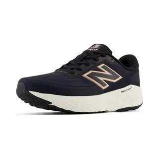 New Balance Women's Fresh Foam X Evoz V4 Running Shoes, Phantom/Black/Silver Metallic/Sea Salt, 6/M