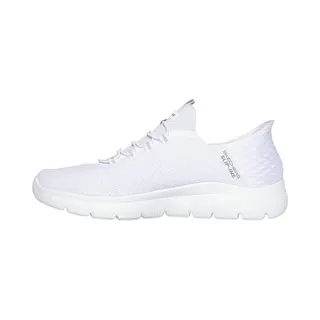 Skechers Herren Summits High Range Turnschuhe, White Mesh/Trim, 43 Eu