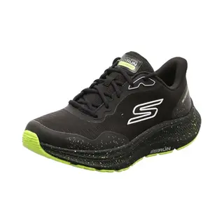 Skechers Go Run Consistent 2.0 Piedmont Sneaker Für Herren, Black And Lime Textile Synthetic, 43 Eu