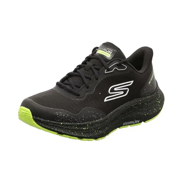 Skechers Go Run Consistent 2.0 Piedmont Sneaker Für Herren, Black And Lime Textile Synthetic, 43 Eu thumbnail