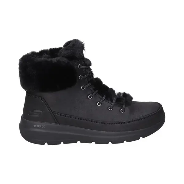 Skechers Glacial Ultra Wonderland Stiefelette Für Damen, Textil Schwarz, 37 Eu thumbnail