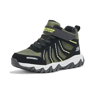 Skechers Kinderschuhe Bergschuhe Black Green 406412L Bkgr/001