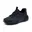 Black Synthetic / Textile / Black Trim