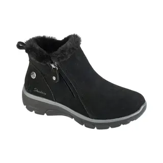 Skechers Easy Going - High Zip 2 168042-Bbk, Vrouwen, Zwart, Laarzen, Sneeuw Laarzen, Maat, 38