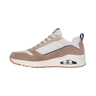 Skechers, Mannen, Sneakers, Uno - Stacre 2.0 - Heren Sneakers - Zand, Bruin, (42)