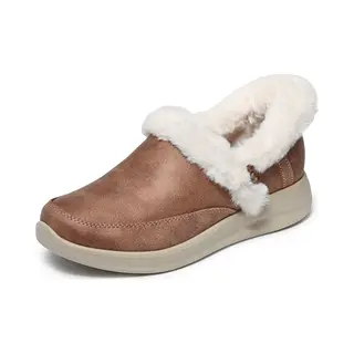 Skechers Cozy EscapeSlipper Für Damen, Chestnut Performtex Kunstfell, 41 Eu