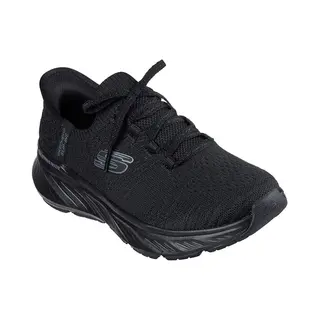 Skechers, Damen, Sneakers, Slip-Ins, Edgeride - Impression Black, Schwarz, (37.5)