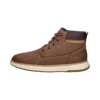 Skechers Herren Garlan Deno Stiefelette, Brown Synthetic, 45 Eu