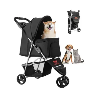 Vevor Hondenbuggy Opvouwbaar Opvouwbare Buggy Hondenbuggy Tot 16 Kg