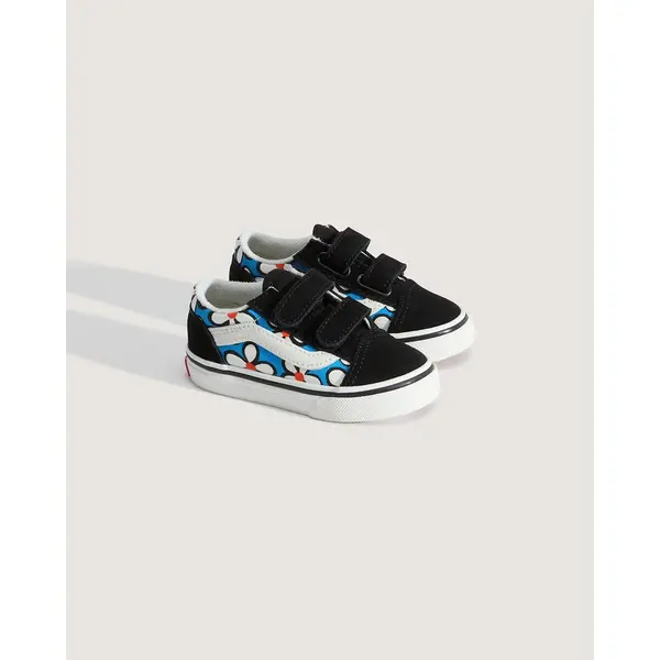 Vans Kinderschuhe Old Skool V Painted Floral Bright Azure thumbnail