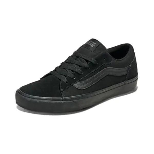 Vans Herren Vero Wildleder-Sneaker, Black/Black, 42.5 Eu thumbnail
