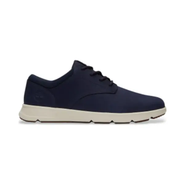 Timberland For Man. TB0A6C8EEP21 Parker Street Blue Sneakers (44), Leather, Flat, Laces, Casual, Navy thumbnail