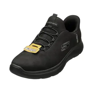 Skechers Summits Korlo Hands Free Slip-in Sneakers Voor Heren, Zwart., 44 Eu