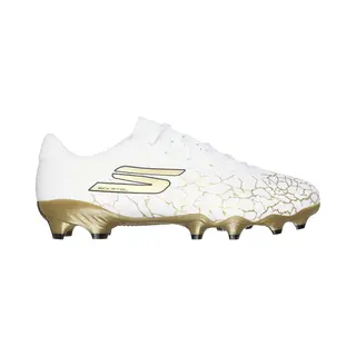 Skechers SKX_01 1.5 Low Academy Fg Electrum - Weiß/Gold - Naturrasen (Fg), Größe 42½