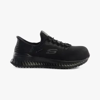 Skechers Damen Tilido Ombray Bau-Stiefel, Black Textile Synthetic, 37 Eu