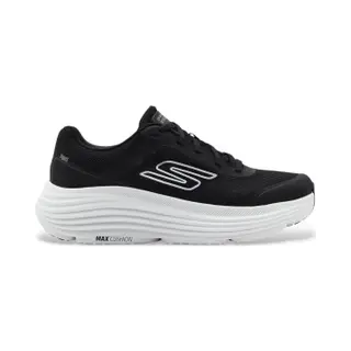 Skechers Herren Max Cushioning Endeavour Sneaker, Schwarz/Weiß, 42.5 Eu
