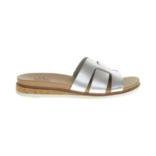 Skechers Desert Kiss Low - Peak Look Dames Slippers - Zillver