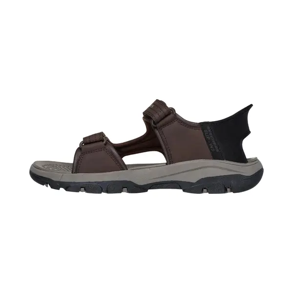 Skechers Men's Tresmen Reece Slip-On Sneakers, Chocolate Synthetic, 9.5 Uk thumbnail