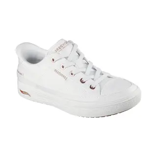Skechers Arch Fit Arcade-see Ya There Hands Free Slip-ins Sneakers Voor Dames, Wit Opulenter Garten, 39 Eu