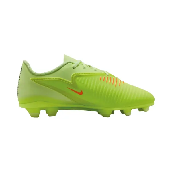 Nike Phantom 6 Club Low Cut Mg Max Voltage - Grün/Schwarz/Orange Kinder - Multi Ground (Mg), Größe 37½ thumbnail