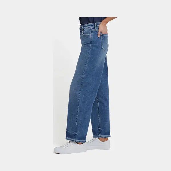 Nydj Jemma Barrel Jeans | Regenbogen Blau thumbnail