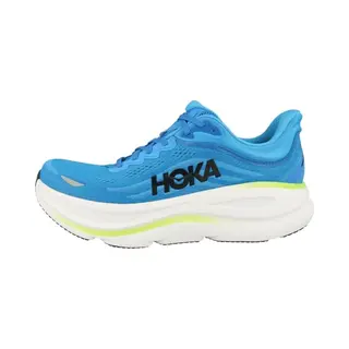 Hoka One Bondi 9 - Herren Laufschuhe Running Schuhe Blau 1162011-Slhk