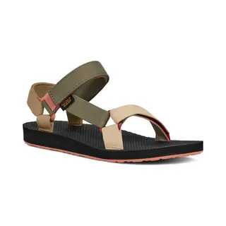 Teva Original Universal Olive Multi Womens Walking Sandals 1003987-10 In A Plain Textile In Size 6