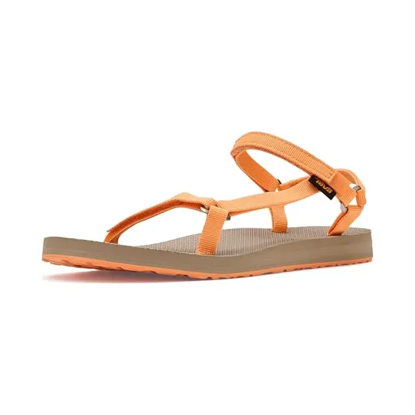 Teva Original Universal Slim Damen Sandalen Orange Braun - 40 thumbnail