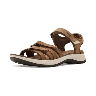 Teva Tirra Sport Leather Damen Sandalen Braun - 39
