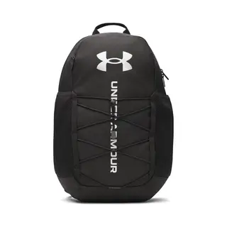 Under Armour Hustle Sport 6.0 Backpack Unisex Rugzak - Zwart - Zilver