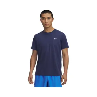 Under Armour Men's Launch Short Sleeve, Soft And Lightweight Men's T-Shirt, Essential Running Top With Reflective Detailing For Visibility, Washed