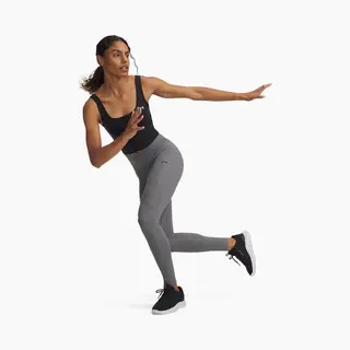 Under Armour Motion Damen Leggings Lang Dunkelgrau - L
