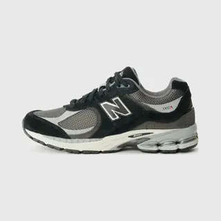 New Balance Herren 2002R Sneaker, Black Castlerock Grey, 9.5