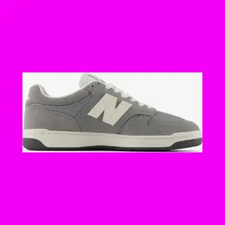 New Balance 480 Shoes Smoke Grey White - 41.5