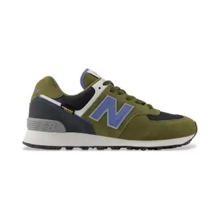 New Balance Unisex. U574V2_LI Trainers 574 Green (42), Flat, Laces, Casual