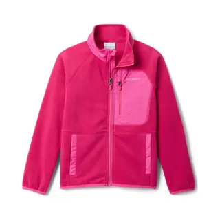 Columbia Fast Trek V Full Zip Kinder Fleecejacke Rosa Intensiv - L