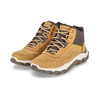 Skechers Santoro Hopkins Wanderstiefel Für Herren, Weizenleder, Synthetisches Netzgewebe, 42 Eu
