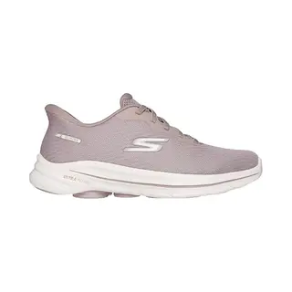 Skechers Go Walk 8 Nadia Damen-Sneaker, Taupe Textilbesatz, 40 Eu