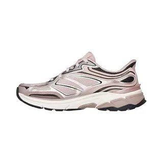 Skechers Damen Stamina SportSneaker, Roségoldener Duraleather Rose Mesh-Besatz, 39 Eu