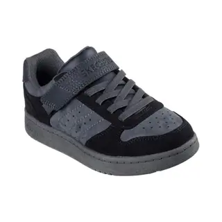 Skechers Quick Street Smooth Avenue Sneaker, Schwarz, 36 Eu, Schwarz, 1.5 Uk Child