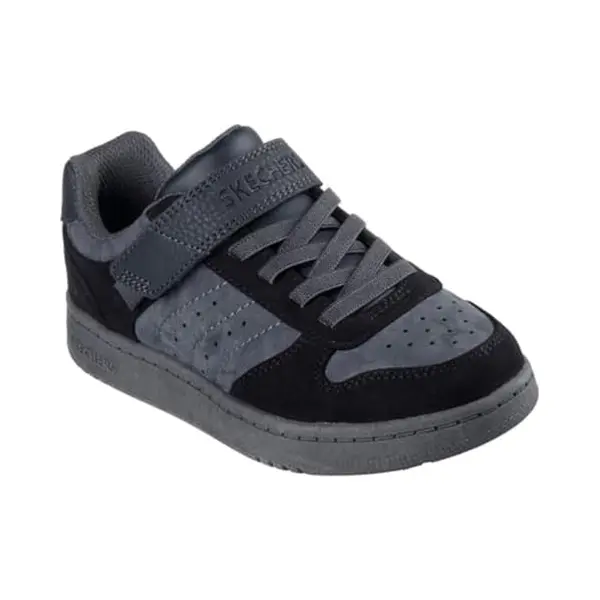 Skechers Quick Street Smooth Avenue Sneaker, Schwarz, 36 Eu, Schwarz, 1.5 Uk Child thumbnail