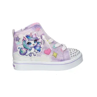 Skechers, Meisjes, Sneakers, Twi-Lites 2.0 - Eenhoorn Glam Roze, Roze, (32)