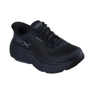 Skechers Damen Max Cushioning Endeavour Hallandale Slip-On, Schwarze Textilbesatz, 37 Eu