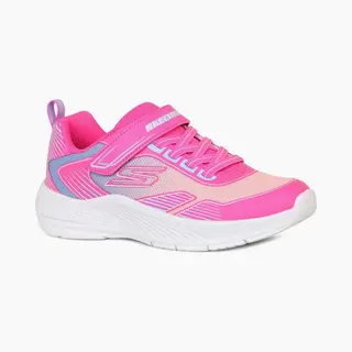 Skechers Girl's Microspec Oasis Point Trainers - Pink - Size, 11.5