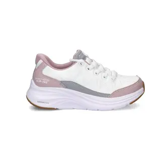 Skechers Girl's Contour Foam Trainers, White Mesh Lavender Synthetic, 12 Uk Child