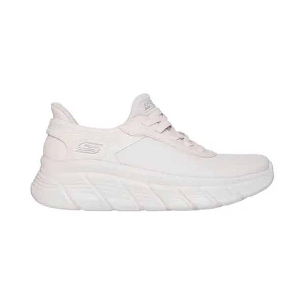Skechers Femme Bobs B Flex Hi Linear Force Baskets, White Mesh, 41 Eu thumbnail