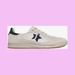 Skechers Femme Skx 92-Perfectly Shimmered Basket, Ivoire Bleu Marine, 37 Eu